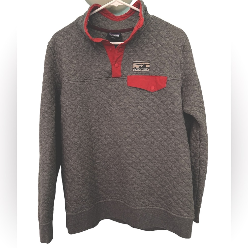 PATAGONIA Organic Cotton Quilted Pull Over